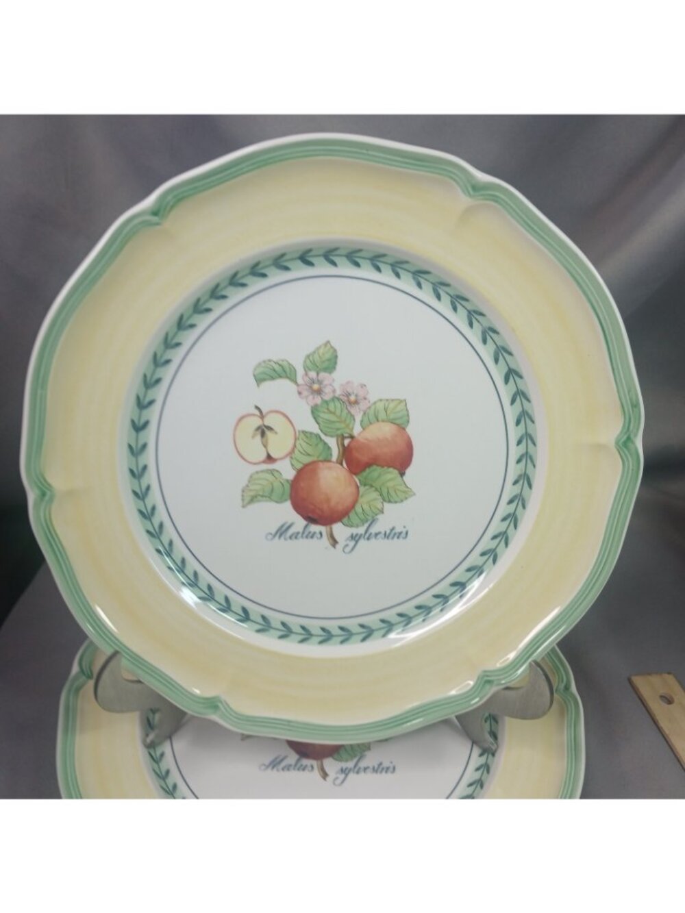 Villeroy & Boch French Garden Valence 2 Dinner Plates Vitro Porcelain - Picture 3 of 16